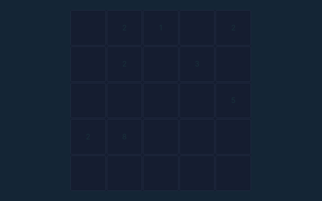 Shikaku game board